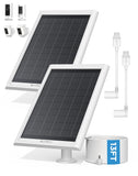 Solar Panel for Ring Camera - Compatible with Ring Stick Up Cam Battery/Pro & Spotlight Cam Battery/Plus/Pro, 6W Solar Charger w