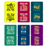 woopme Set of 6 Always Stay Cool Magnetic Bookmark for Book Lovers Readers Students Gift Magnetic Page Clips Folding