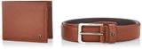 Van Heusen Leather_Mens__Belt & Wallet Combo_(Vhblecomf100001_Tan_Xl), Brown