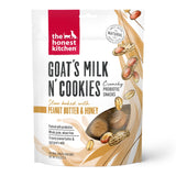 The Honest Kitchen Goat's Milk N' Cookies: Slow Baked with Peanut Butter & Honey, 8 oz Bag