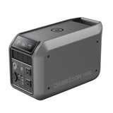 Dabbsson Solar Generator 1000L, 1008Wh Semi-Solid LiFePO4, 1200W AC Output/100W USB-C, 1600W Power Boost, 1.3X Longer Runtime, 0