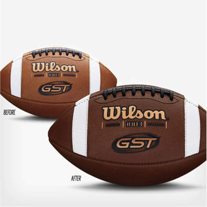 Wilson Football Prep Kit - Wax Bar And Brush