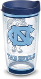 Tervis Made in USA Double Walled University of North Carolina Tar Heels Insulated Tumbler Cup Keeps Drinks Cold & Hot, 16oz, Tra