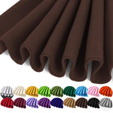 Brown Felt Fabric 36 x 36 (1 Square Yard), Soft 1.6mm Thick Felt Sheets for Craft Sewing Patchwork DIY Art Projects Decorations
