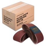 POWERTEC 110167 6 x 48 Inch Sanding Belts, 96PK,16 Each of 60/80/ 120/150/240/400 Grits, Aluminum Oxide Belt Sander Sanding Belt