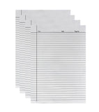 Kosy A4 Size Both Side Ruled Paper Pack Of 50 Sheets Ideal For Projects, Assignments, Practicals, And Homework (White)