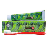 Fresh Pig Pickle Flavored Toothpaste - Funny Pickle Gifts for Pickle Lovers, Dill Pickle Flavor Gag Gift for Women and Men who L