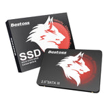 Bestoss 2.5 Inch SSD 120GB Internal Hard Drive for Pc or Laptop, SATA III 6Gb/s, Internal State Drive, Up to 550MB/s, Computer S