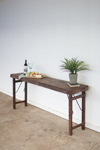Kalalou Ngn1189 Console Table, Brown