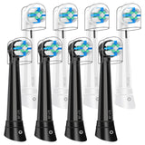 8 Pack IO Replacement Heads Compatible with Oral B IO 2/3/4/5/6/7/8/9/10/Deep Clean Series Electric Toothbrushes, Brush Heads Co