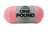 Caron One Pound Solids Yarn, 16oz, Gauge 4 Medium, 100% Acrylic Pink For Crochet, Knitting & Crafting ( 1 Piece )
