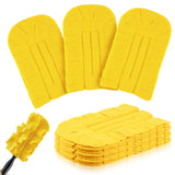 Zubebe 6 Pcs Duster Refill Fleece Duster Refills Cleaning Reusable Washable Pads for Cleaning Ceiling Fan Hardwoods Window Kitch
