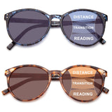 LianSan 2Packs Progressive Multifocus Sunglasses for Women - Ladies Multifocal Sun Readers Reading Glasses with UV Protection(To