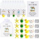 Fumete 75 Set Christmas Employee Appreciation Gift Bulk for Coworkers Funny Christmas Prizes Resin Animal with Pun Inspirational