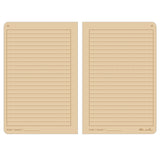 Rite In The Rain Weatherproof Stapled Notebook, 4.625 X 7, Tan Cover, Universal Pattern, 3 Pack (No. 971Tfx)