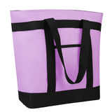 CIVJET Insulated Reusable Tote Bag for Grocery Shopping for Women/Men, Pizza/Food Delivery Bag to Keep Food Cold/Hot for Commerc