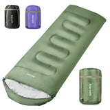 Atarashi Wide Sleeping Bags for Adults, Mens Sleeping Bags for Camping, Hiking and Outdoors, 3-4 Seasons Warm Cold Weather, Ligh