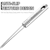 Anaeat Stainless Steel Spider Strainer Skimmer, Set of 3 Professional Kitchen Pasta Strainer Spoon with Long Handle - Asian Stra