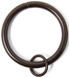 Urbanest Set of 28 1 1/2 Metal Curtain Eyelet Rings, Bronze by Urbanest
