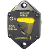Blue Sea Systems 7042 187Series Circuit Breaker, Panel Mount, 80A
