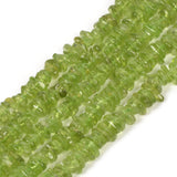 Natural Olivine Freedom Chips Loose Beads 5-8mm for Jewelry Making DIY Handmade Craft 16 inch