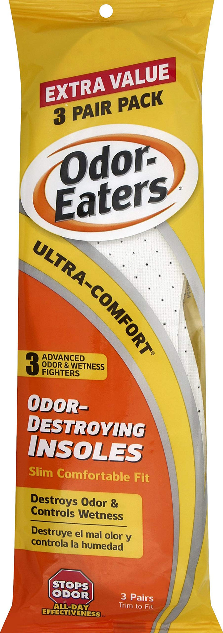 Odor-Eaters Ultra-Comfort Insoles, 2.1 lb