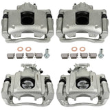 cciyu Front + Rear Brake Calipers With Bracket 18B5045 18B5044 18B5081 18B5080 For Chrysler 2008-2012 For Dodge 2008-2016 For Ra