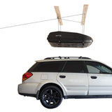 HARKEN Hoister Heavy Cargo Carrier Overhead Garage Storage 4-Point Hoist System for 145lb Carriers, Boxes, Kayaks, Canoes (145lb