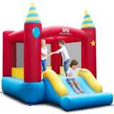 BOUNTECH Inflatable Bounce House, Bouncy House for Kids 3-10 Indoor Outdoor Family Fun with Large Jumping Area, Slide, Portable 
