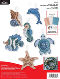 Bucilla 86958E FELT ORNAMENTS KIT UNDER SEA