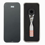711L Mini Ratchet Wrench DUO - One of the Worlds Smallest 1/4 Ratchet Wrench For Tight Spaces - For Flat (32mm) and Standard (2