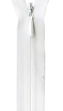 American & Efird Unique Invisible Zipper 9White