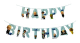 Jagmag Boss Baby Theme Birthday Banner / Boss Baby Happy Birthday Banner