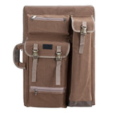 TRANSON Art Portfolio Case Artist Backpack Canvas Bag Large 26x 19.5Brown