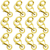 14K Gold Plated 925 Sterling Silver Lobster Claw Clasp with Closed Jump Rings,Necklace Clasps and Closures Suitable for Jewelry 