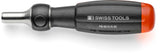 PB Swiss Tools Insider 3 - Ratcheting Universal 1/4 bit holder with 10 PrecisionBits in the handle