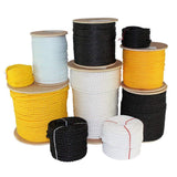 SGT KNOTS Twisted Polypropylene Rope - Floating, Nautical for Marine, Boating, Fishing, Camping, Indoor/Outdoor Project (1/2 x 1