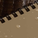 Rite In The Rain Weatherproof Top Spiral Notebook, 3 X 5, Tan Cover, Universal Pattern (No. 935T)