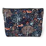 Cute Makeup Bag Funny Forest Fox Cosmetic Bags Fox Gifts Fox Supplies for Animal Foxes Lovers Women Girl Female Daughter Nurse C