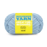 3x60g Blue Yarn for Crocheting and Knitting;3x66m (72yds) Cotton Yarn for Beginners with Easy-to-See Stitches;Worsted-Weight Med