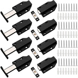PHITUODA 8 Pack Magnetic Push Latch Push to Open Cabinet Hardware Magnetic Touch Latch Door Push Release Latch Magnetic Drawer P