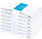 RUVANTI Flour Sack Towels 4 Pack 28x28 Inch, 100% Cotton Tea Towel, Reusable, Machine Washable, Absorbent BarTowels - Dish Cloth