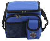 Transworld Durable Deluxe Insulated Lunch Cooler Bag (Many Colors and Size Available) (9 x 7 x 8, Royal Blue)