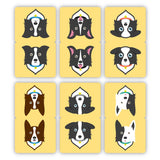 woopme 6 PCs Bookmark Magnetic for Cute Puppy Students Kids Book Lovers Readers Gift Magnetic Page Clips Folding