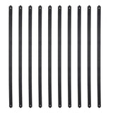 Myard 29-1/2 Inches Heavy Duty Flat Straight Iron Deck Balusters Furniture with Screws for Wood Composite Facemount Deck Railing