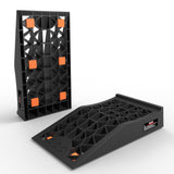 TOWKING Car Ramps for Oil Changes and Lift, Portable Low Profile Car Ramps for Garage, Heavy Duty Tire Ramps for Low Chassis Car