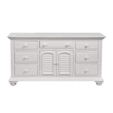 American Woodcrafters Cottage Traditions Triple Dresser