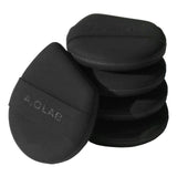 AOA Studio Silky Silicone Makeup Sponge Set, Reusable Cosmetic Applicators Extra Soft Rubycell Makeup Sponges (Onyx)