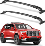 Wonderdriver 220lbs Roof Rack Cross Bars Compatible with GMC Acadia 2024 2025 (with Side Roof Rails), Heavy Duty All-Metal Alumi