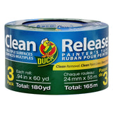 Blue Painters Tape 1Inch (0.94Inch x 60Yard) Duck Clean Release, MultiUse, 3 Rolls, 180 Total Yards